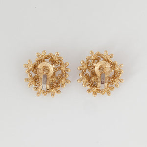 Van Cleef & Arpels 18K Snowflake Socrate Earrings