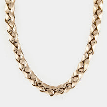 Load image into Gallery viewer, Estate 18K Gold Woven Necklace
