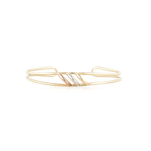 Load image into Gallery viewer, Cartier Trinity 18K Tri-Color Gold Cuff Bracelet

