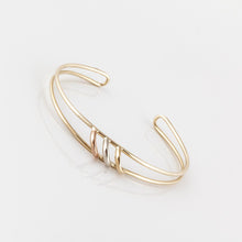 Load image into Gallery viewer, Cartier Trinity 18K Tri-Color Gold Cuff Bracelet
