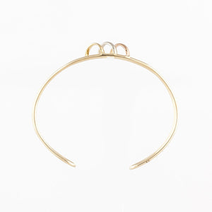 Cartier Trinity 18K Tri-Color Gold Cuff Bracelet