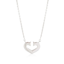 Load image into Gallery viewer, Cartier 18K White Gold Hearts of Love Necklace

