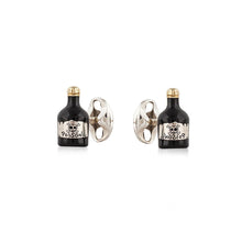 Load image into Gallery viewer, Deakin &amp; Francis Sterling Silver Poison Bottle Cufflinks
