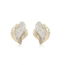 Load image into Gallery viewer, Estate 14K Gold Diamond Earrings
