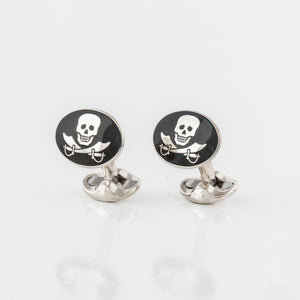 Deakin & Francis Skull And Swords Cufflinks