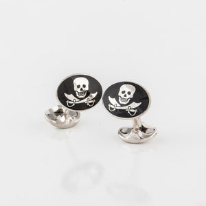 Deakin & Francis Skull And Swords Cufflinks