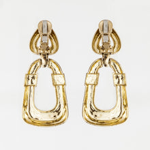 Load image into Gallery viewer, Estate David Webb 18K Gold Dangle Earrings

