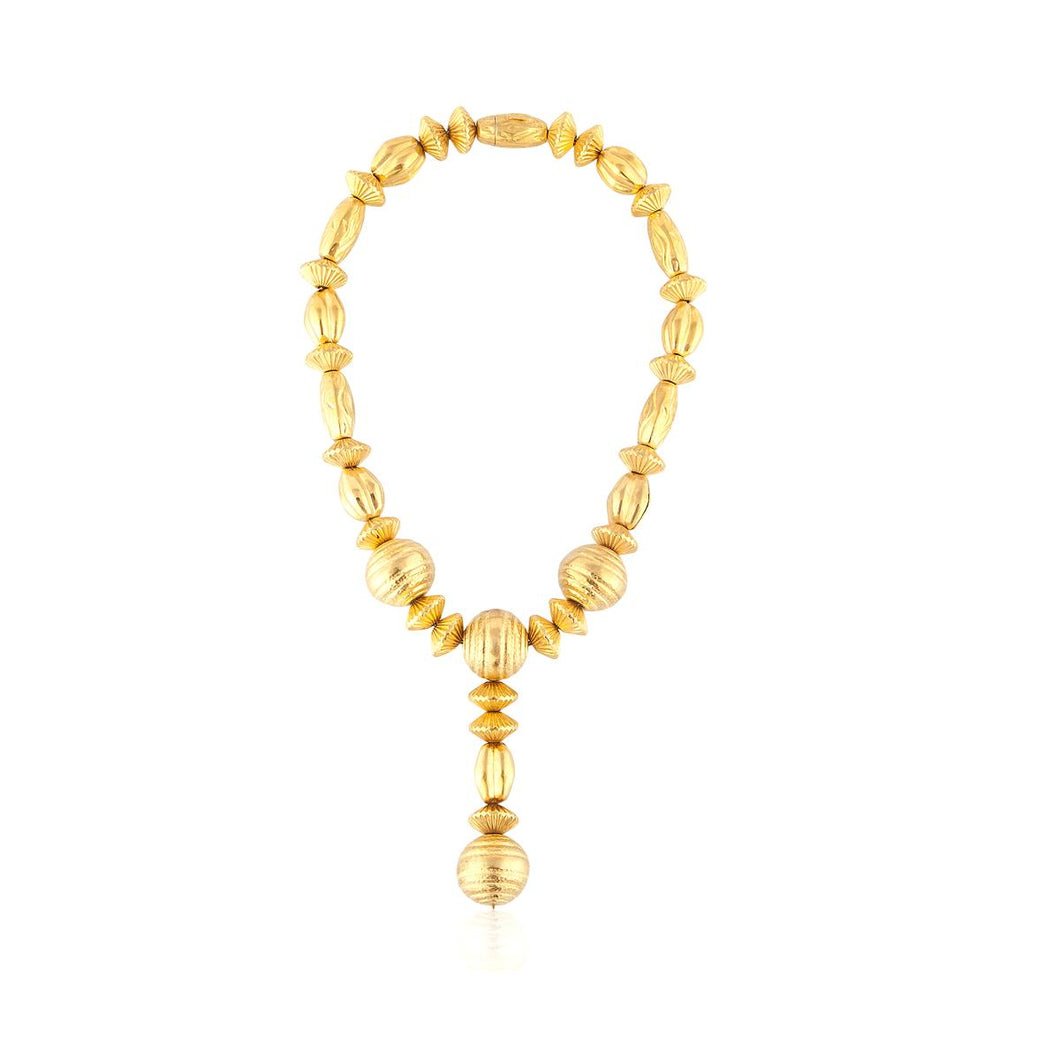 Estate Lalaounis 18K Gold Necklace