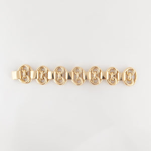 Estate 18K Gold Link Bracelet