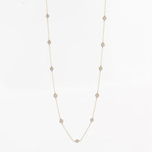 Load image into Gallery viewer, Estate 18K Gold Diamond Chain Necklace
