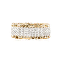 Load image into Gallery viewer, Platinum and Gold Pavé Diamond Bracelet
