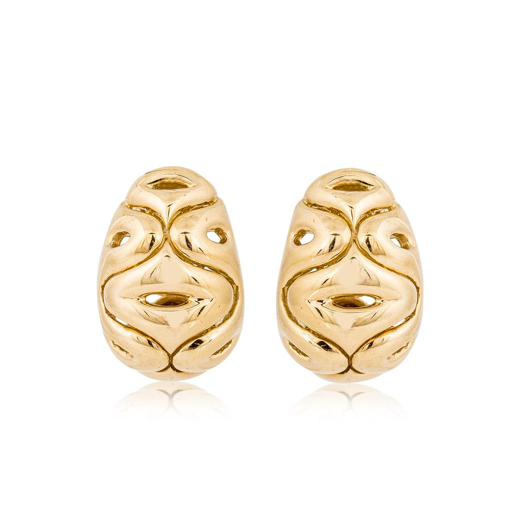 Estate Van Cleef & Arpels 18K Gold Earrings