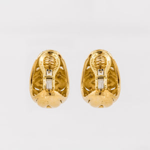 Estate Van Cleef & Arpels 18K Gold Earrings