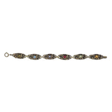 Load image into Gallery viewer, Arts &amp; Crafts Silver Gilt Multi-Gemstone Bracelet
