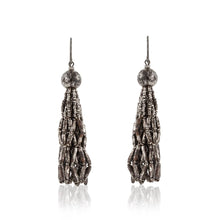 Load image into Gallery viewer, Victorian Cut Steel Earrings
