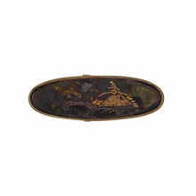 Load image into Gallery viewer, Antique Mixed Metal Komei Tie Clip
