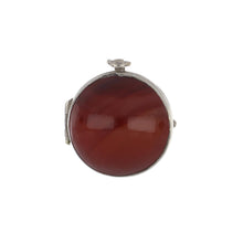 Load image into Gallery viewer, Victorian Silver Agate Locket
