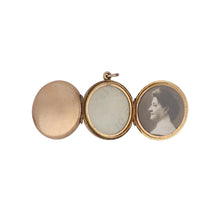 Load image into Gallery viewer, English Edwardian 9K Rose Gold Double Opening Locket
