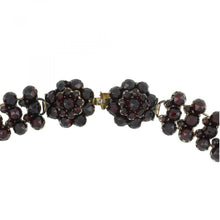 Load image into Gallery viewer, Mid-Victorian Bohemian Garnet  Collar Necklace
