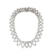 Load image into Gallery viewer, Vintage 18K White Gold Diamond Necklace
