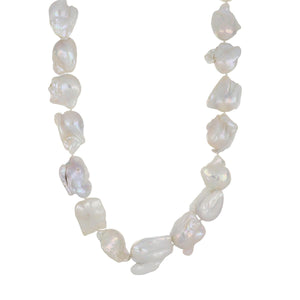 Large Cultured Baroque Pearl Necklace