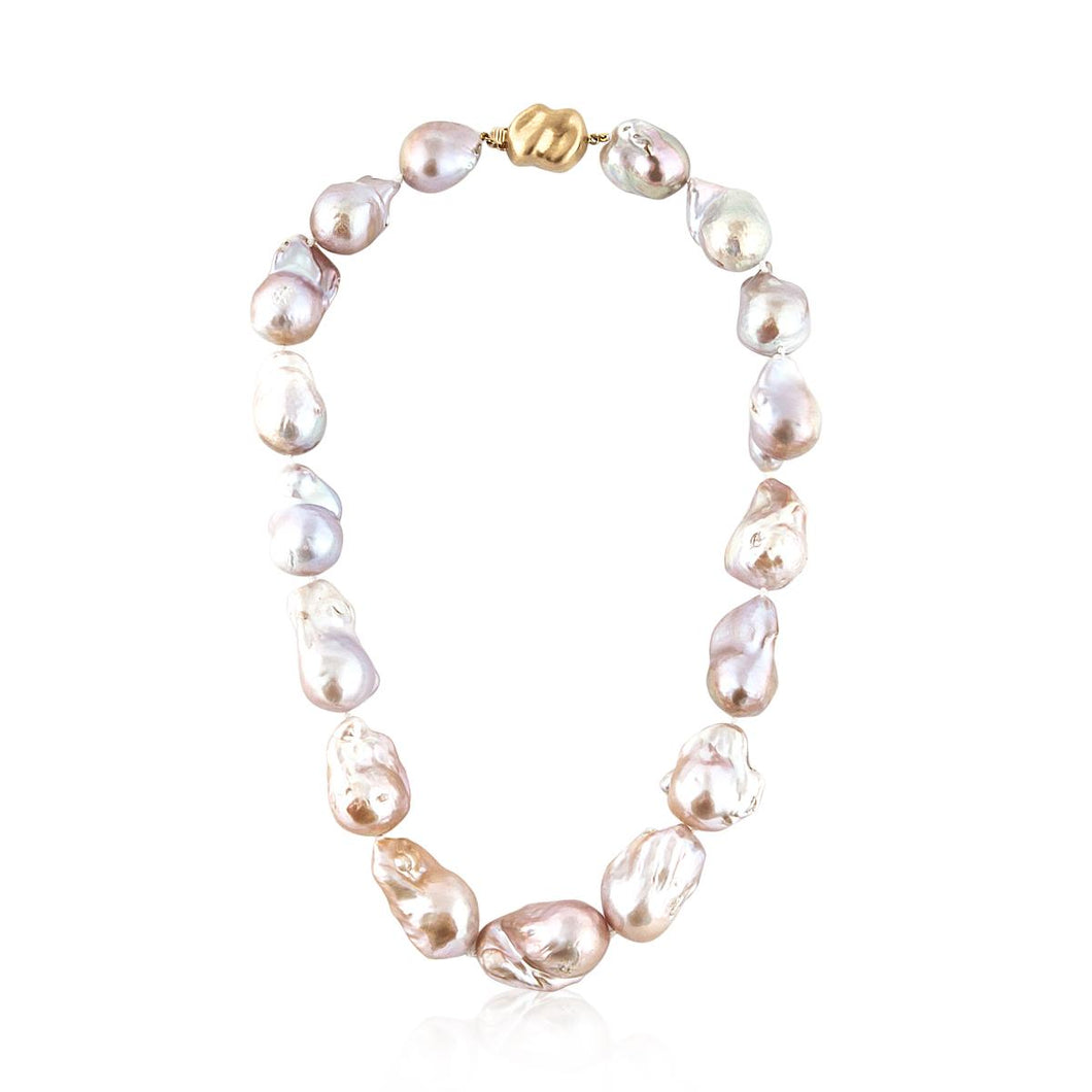 Cultured Baroque Pearl Necklace