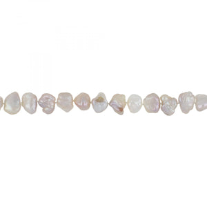 A Pink/Brown Baroque Pearl Necklace