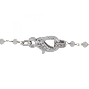 18K White Gold Gray South Sea Pearl Necklace