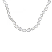 Load image into Gallery viewer, Tiffany &amp; Co. Platinum South Sea Keshi Pearl Necklace
