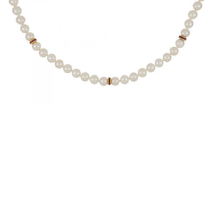 Vintage Tiffany & Co. 18K Gold Akoya Pearl Necklace