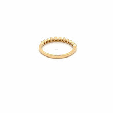 Load image into Gallery viewer, 18K Gold Round Diamond Half Band
