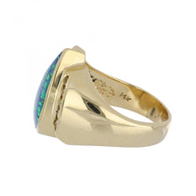 Load image into Gallery viewer, 14K Gold Opal Doublet Ring

