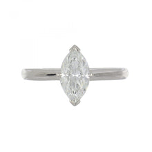 Load image into Gallery viewer, Vintage Tiffany &amp; Co. 1.26 Carat Marquise Diamond Engagement Ring
