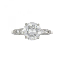 Load image into Gallery viewer, Art Deco 1.82 Carat GIA Round Diamond Engagement Ring
