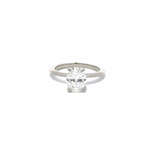 Load image into Gallery viewer, GIA 1.57 Carat Oval Diamond Platinum Engagement Ring
