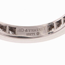 Load image into Gallery viewer, Estate Tiffany &amp; Co. Channel Set  Diamond Eternity Band
