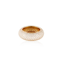 Load image into Gallery viewer, 18K Gold Pavé Diamond Eternity Band
