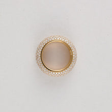 Load image into Gallery viewer, 18K Gold Pavé Diamond Eternity Band

