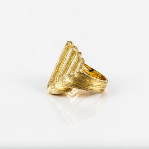 Estate Henry Dunay 18K Gold Ring