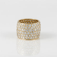 Load image into Gallery viewer, Estate Van Cleef &amp; Arpels 18K Gold Diamond Eternity Band
