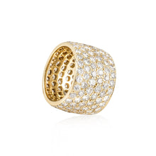 Load image into Gallery viewer, Estate Van Cleef &amp; Arpels 18K Gold Diamond Eternity Band
