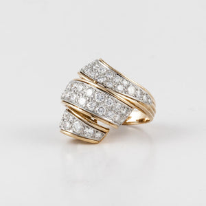 18K Gold Diamond Cocktail Ring