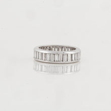 Load image into Gallery viewer, Platinum Baguette Diamond Eternity Band
