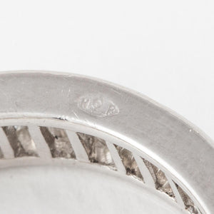 Estate Van Cleef & Arpels Platinum Diamond Eternity Band