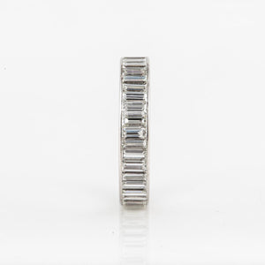 Estate Van Cleef & Arpels Platinum Diamond Eternity Band