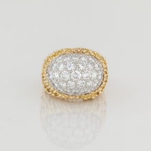 Load image into Gallery viewer, Estate David Webb 18K Gold Diamond Ring
