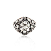 Load image into Gallery viewer, Sterling Silver and Gold Rosecut Diamond Ring
