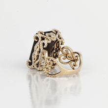 Load image into Gallery viewer, 18K Gold Quartz and Diamond Ring
