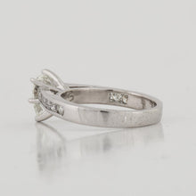 Load image into Gallery viewer, Platinum Pear-Shaped Diamond Engagement Ring
