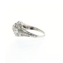 Load image into Gallery viewer, Edwardian Platinum Three-Stone Diamond Engagement Ring
